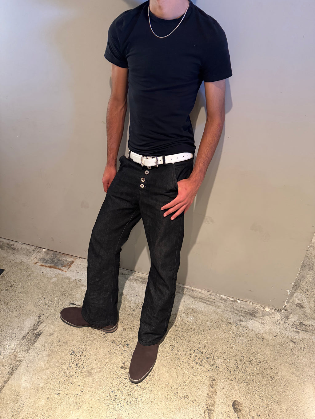 Raw Selvedge Bootcut Denim
